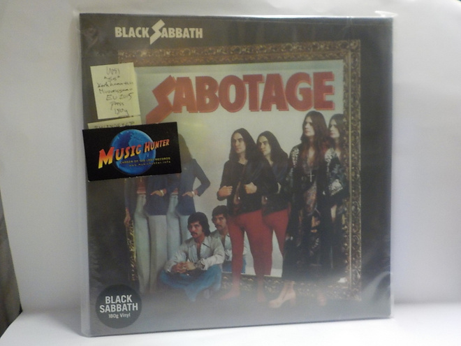 BLACK SABBATH - SABOTAGE UUSI SS EU 2015 LP