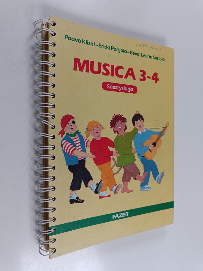 Musica, 3-4 - Säestyskirja