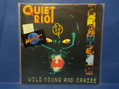 QUIET RIOT - WILD YOUNG AND CRAZEE M-/M- UK -87 LP
