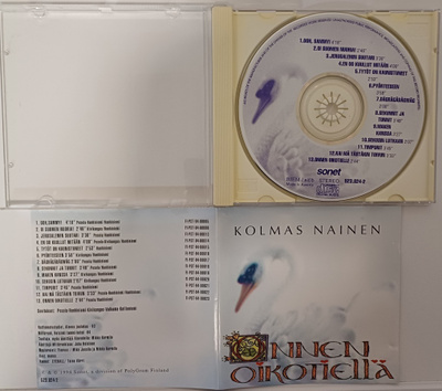 Kolmas Nainen: Onnen Oikotiellä CD