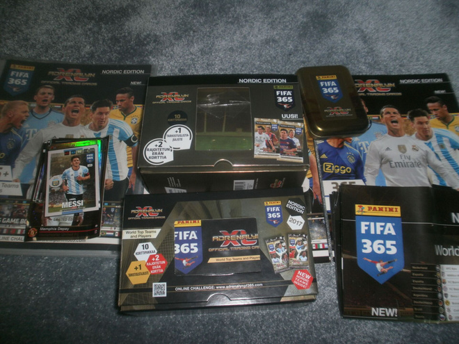 Jalkapallokortteja Fifa 365