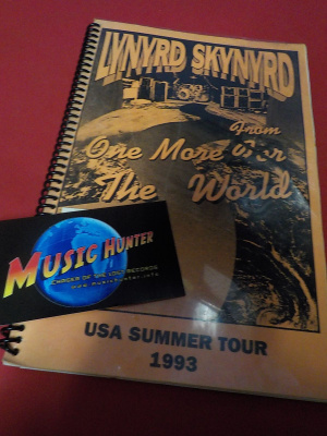 LYNYRD SKYNYRD USA SUMMER TOUR 1993 KIERTUEAIKATAULUKIRJA