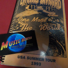 LYNYRD SKYNYRD USA SUMMER TOUR 1993 KIERTUEAIKATAULUKIRJA - pikkukuva 1