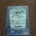 Matt Duchene 24-25 opc platinum #160 /125 Blue Fragments - pikkukuva 2