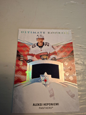 2020-21 Ultimate Rookies Jsys #104 Aleksi Heponiemi 204/649