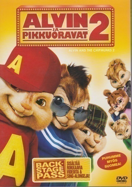 Alvin ja Pikkuoravat 2  -  DVD