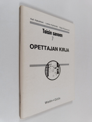 Toisin sanoen 7 : Opettajan kirja