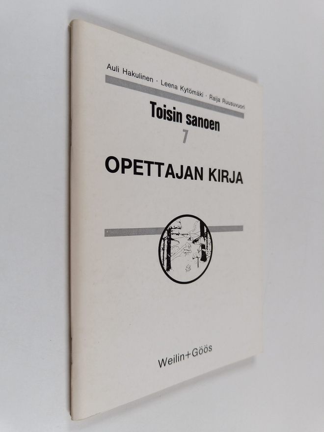 Toisin sanoen 7 : Opettajan kirja