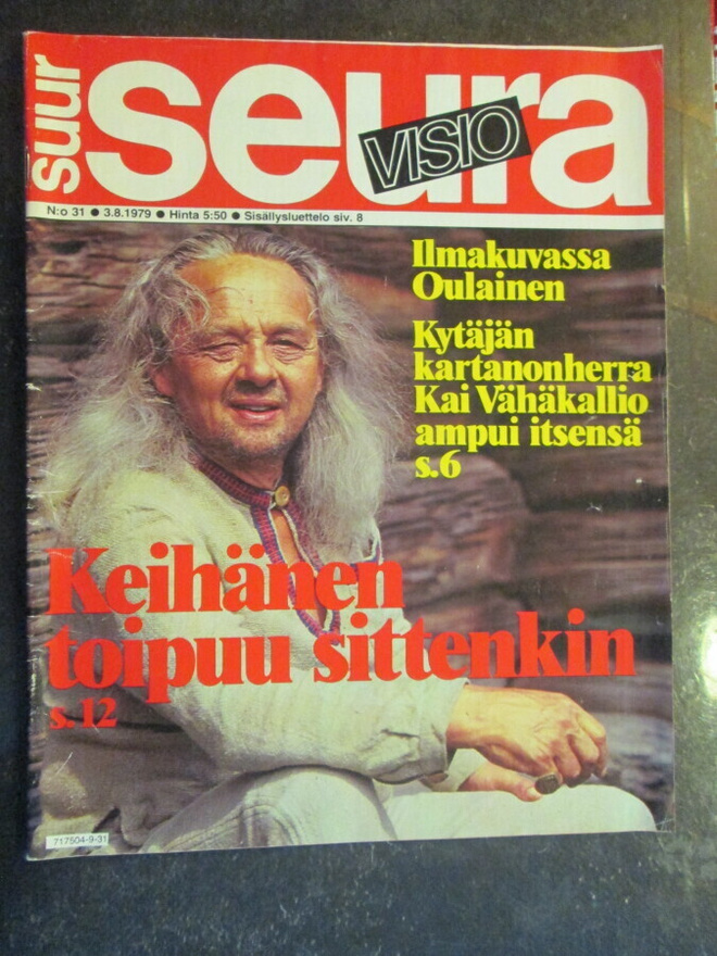 SEURA LEHTI 31 / 1979 SISÄLLYSLUETTELO KUVA 2 ja 3