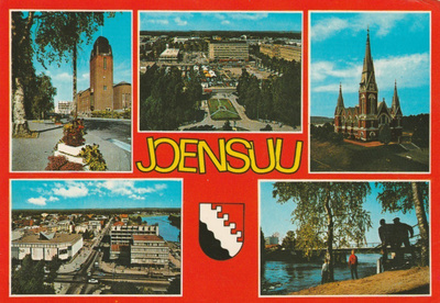 KIRKKOKORTTI - JOENSUUN EV. LUT. KIRKKO - 13