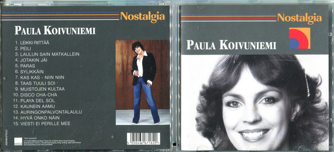 PAULA KOIVUNIEMI . CD-LEVY . NOSTALGIA
