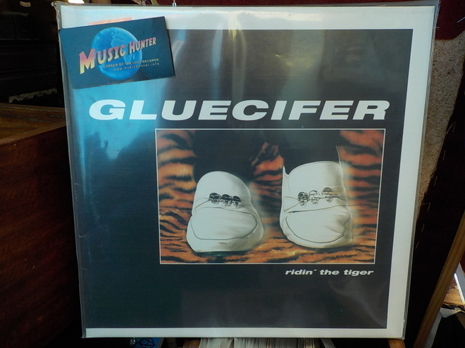 GLUECIFER - RIDIN' THE TIGER M-/M- LP 1ST-97 PRESS