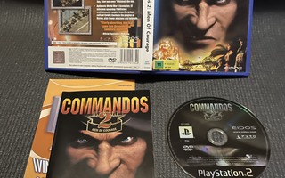 Commandos 2 Men of Courage - NORDIC PS2 - CIB