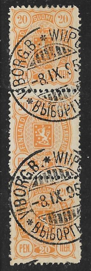 Kolmilukuiset 20p 1889 (LAPE 3x30A) O pystyrivilö - terävä ?