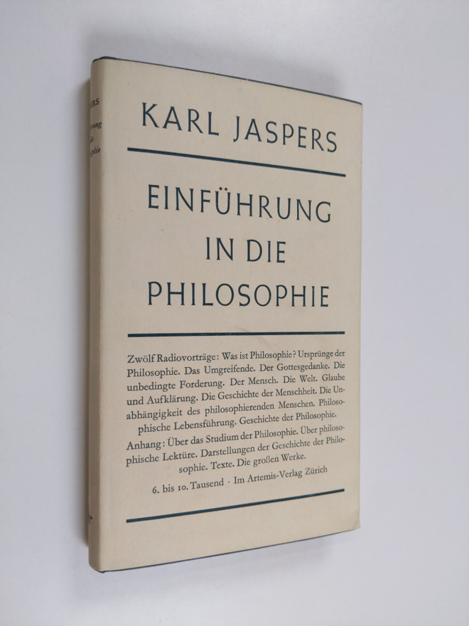 Karl Jaspers : Einfuhrung in die Philosophie