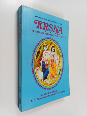 Swami Prabhupada : Krsna : The supreme personality of God...