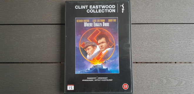 DVD: Kotkat Kuuntelevat / Where Eagles Dare (Clint Eastwood
