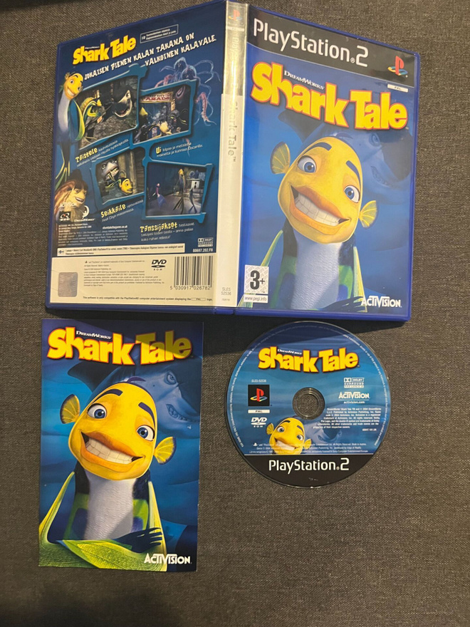Hain Tarina / Shark Tale PS2 (Suomijulkaisu)
