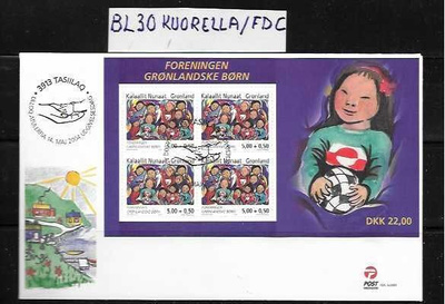 KALAALLIT NU....BL 30 KUORELLA ---FDC