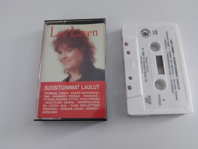 LEA LAVEN - SUOSITUIMMAT LAULUT c-kasetti