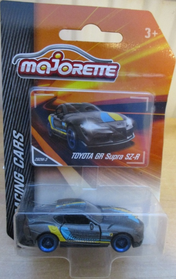 Toyota GR Supra SZ-R Coupe 3D Graphite Majorette 1:56