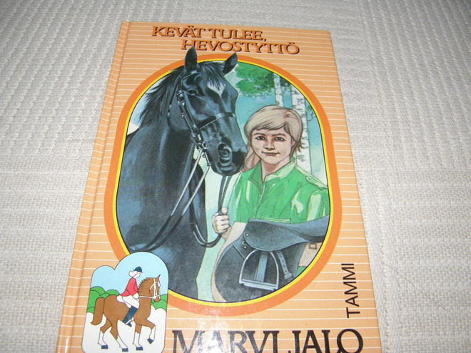 Marvi Jalo Kevät tulee, hevostyttö