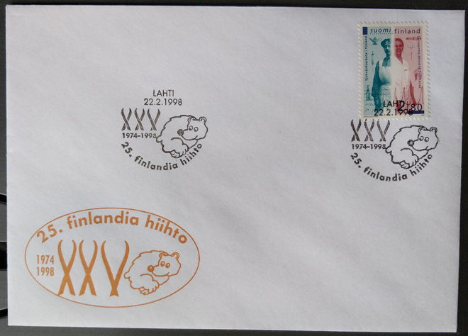 Erik.leima - Finlandia-hiihto 1998 - Lahti