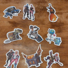 Fortnite tarroja 9 kpl 8 cm x 5 cm - pikkukuva 4