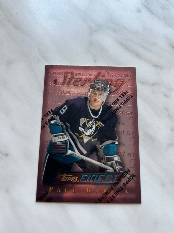 1995-96 Finest Sterling Paul Kariya #165