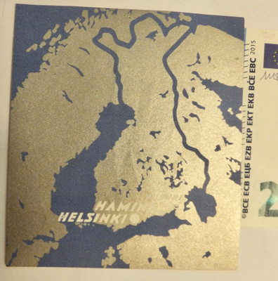 Lappu Karkkipaperi? Saippuakääre? Laiva Varustamo G. Thorden