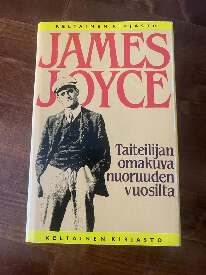 James Joyce:Taiteilijan omakuva nuoruuden vuosilta  Sid. 3p