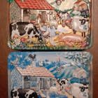 2x peltirasia Churchill's The Farmyard - pikkukuva 1