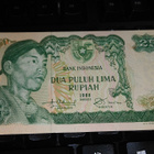 Indonesia 25 Rupiah 1968 P106 UNC - pikkukuva 1