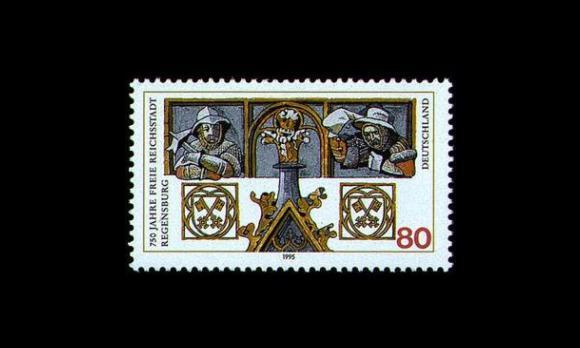 Saksa 1786 ** Kapunki Regensburg 750v (1995)