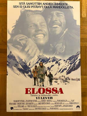Vanha elokuvajuliste: Elossa