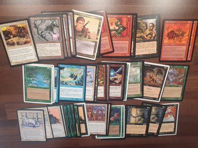Magic the Gathering 200 vanhaa korttia