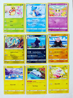 Pokemon McDonald's 2022 Täysi Sarja 15/15 Korttia