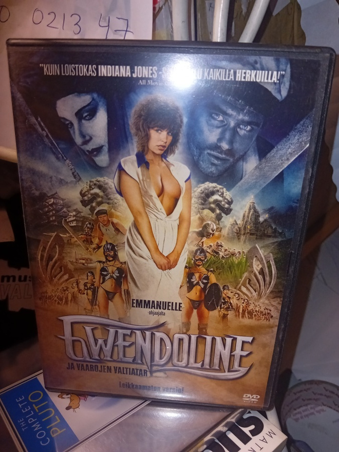DVD Ewendoline ja vaarojen valtiatar ( SIS POSTIKULU )
