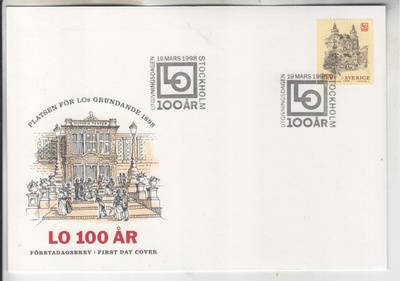 Ruotsi FDC 1998 LO