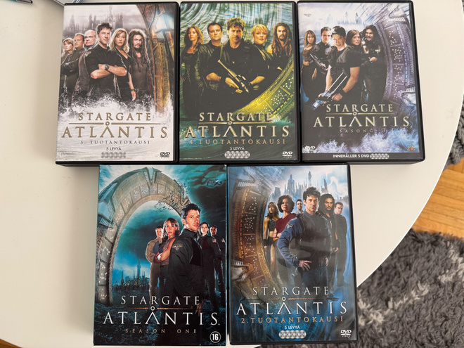 Stargate Atlantis season 1-5