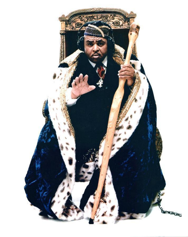 SOLOMON BURKE; valokuva nimikirjoituksella + COA