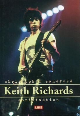 KEITH RICHARDS . KIRJA . SATISFACTION