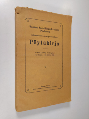 Suomen sosialidemokratisen puolueen seitsemännen edustaja...