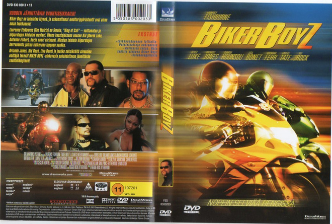 Biker Boyz	(18 989)	k	-FI-	DVD	suomik.		laurence fishburne	2