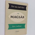 Björn Lindholmer : Hur man skall klara sitt magsår - pikkukuva 1