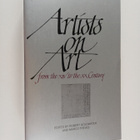 Artists on art : from the XIV to the XX century - pikkukuva 1