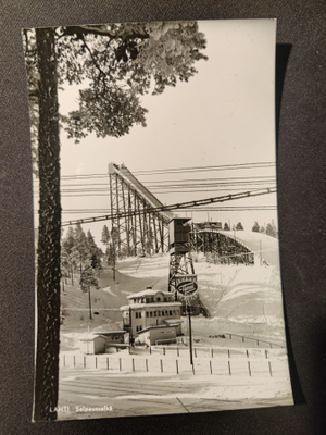 VANHA Postikortti Lahti 1950-l Alkup.Mallikappale