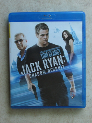 Jack Ryan: Shadow Recruit, blu-ray.