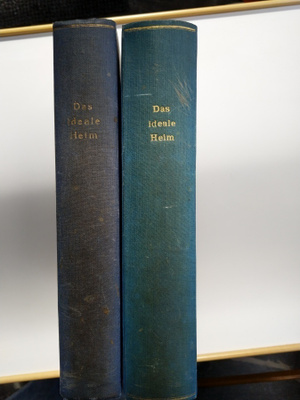 Das Ideale Heim -lehden vuosikerrat 1951 ja 1952 sidottuina