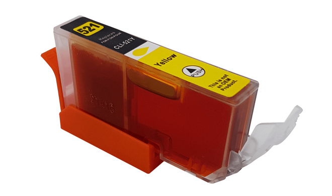 Canon CLI-521Y mustekasetti, keltainen – tarvike, premium